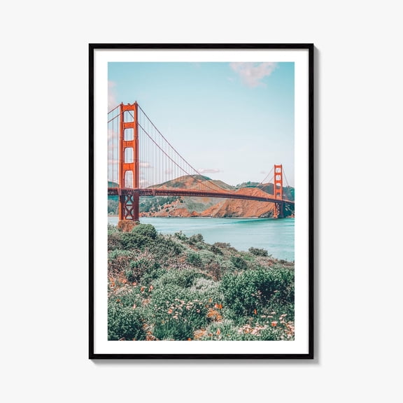 Golden Gate Bridge Fine Art Photo Print San Francisco Bay Area California Usa, Unframed Paper Print
