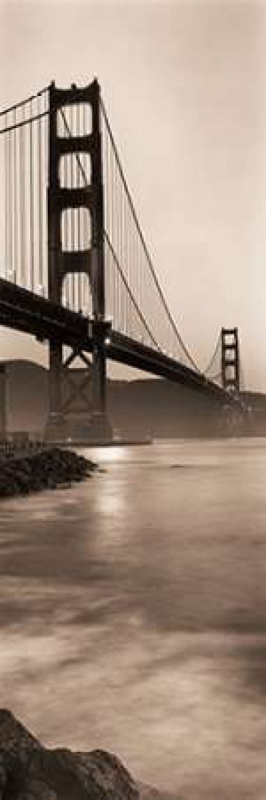 Golden Gate Bridge I Canvas Art - Alan Blaustein (8 x 24)