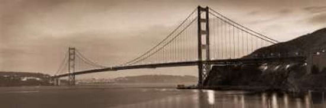 Golden Gate Bridge II Canvas Art - Alan Blaustein (8 x 24)