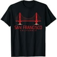 thumbnail image 1 of Golden Gate Bridge San Francisco California T-Shirt, 1 of 3