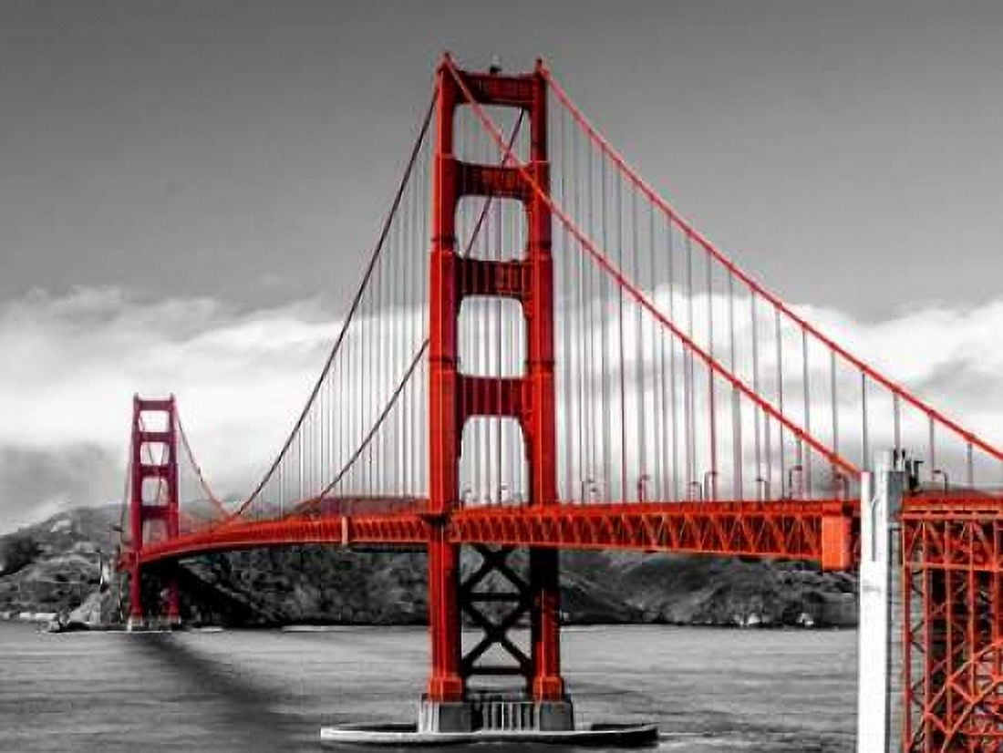 Golden Gate Bridge San Francisco Canvas Art - Pangea Images (22 x 28)