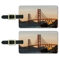 thumbnail image 1 of Golden Gate Bridge San Francisco Luggage ID Tags Suitcase Carry-On Cards - Set of 2, 1 of 6
