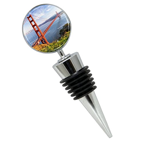 VILLA CRAFT Golden Gate Bridge Wine Bottle Stopper