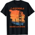 thumbnail image 1 of Golden Gate Bridge in California San Francisco Souvenir T-Shirt, 1 of 4