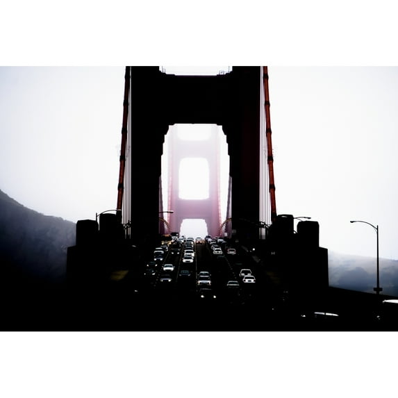 Golden Gate Bridge on a cloudy day; San Francisco California United States of America by Free the Dust / Design Pics