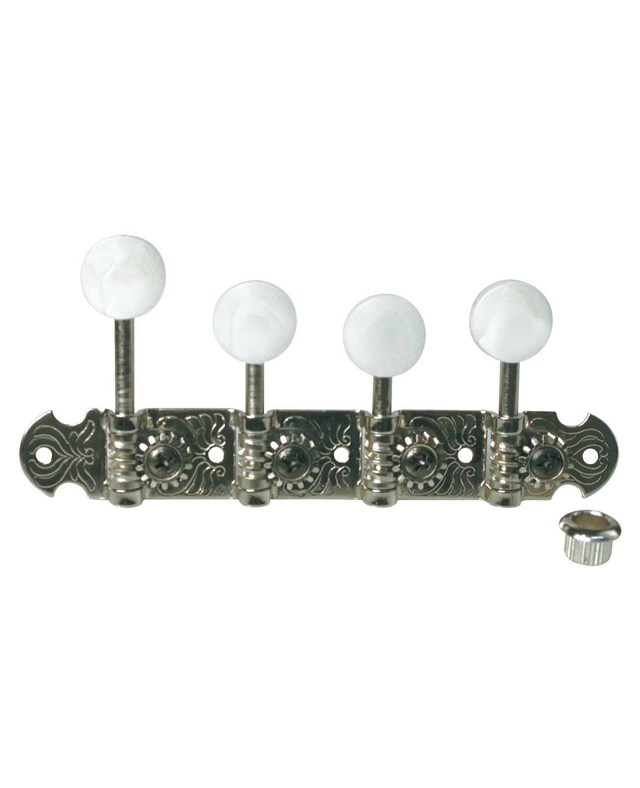 Golden Gate FM-2 F-Model Mandolin Tuners – 2 Planks (4+4) – Nickel