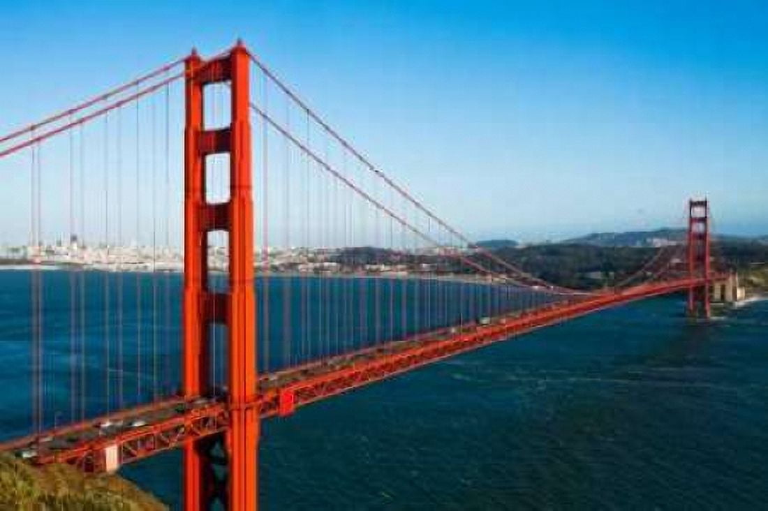 Golden Gate I Canvas Art - Bob Stefko (24 x 36)