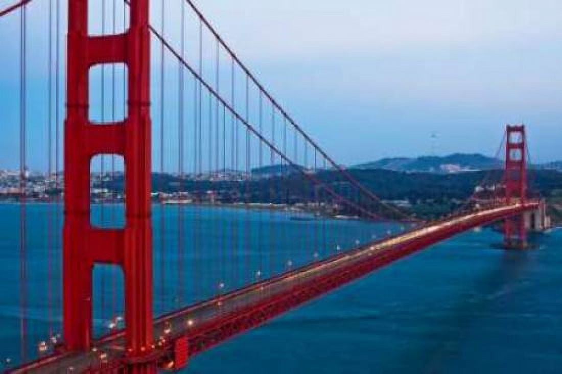 Golden Gate II Canvas Art - Bob Stefko (12 x 18)