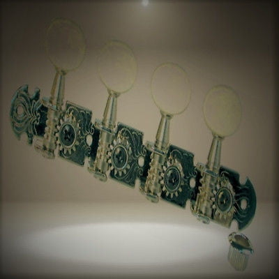 Golden Gate M-120 Golden Gate M-120 A-Model Mandolin Tuners 2 Planks (4+4) Nickel