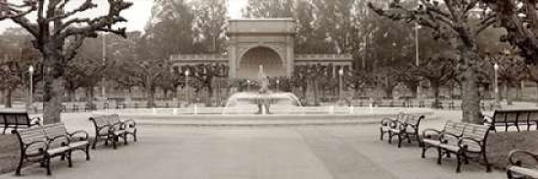 Golden Gate Park Pano - 2 Canvas Art - Alan Blaustein (12 x 36)
