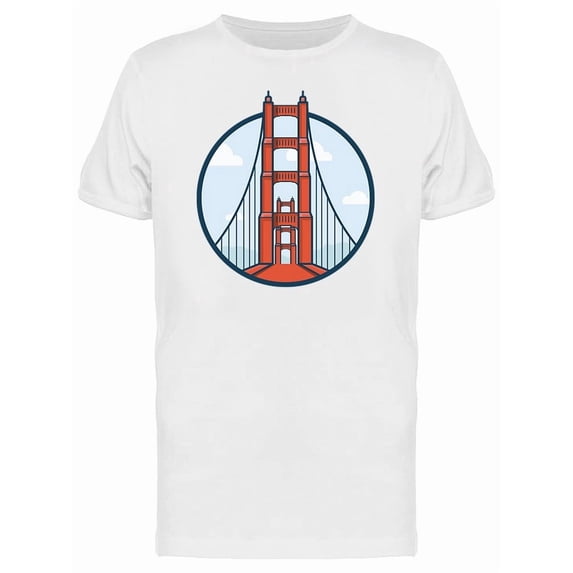 Golden Gate San Francisco Tee Men's -Image by Shutterstock