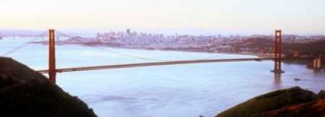 Golden Gate VI Canvas Art - Bob Stefko (10 x 20)