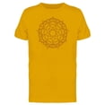 thumbnail image 1 of Golden Geometry Mandala Tee Men's -Image by Shutterstock, 1 of 2