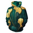 thumbnail image 1 of Golden Ginkgo Leaves Art-2 3d Sweatshirts Hoodie Fashion Casual Personality Men's Women Street Hoodie Pullovers Long Sleeve Comfortable Top, 1 of 6