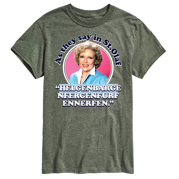 Golden Girls - As We Say In St Olaf - Men's Short Sleeve Graphic T-Shirt