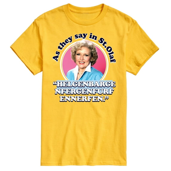 Golden Girls - As We Say In St Olaf - Men's Short Sleeve Graphic T-Shirt