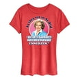 thumbnail image 1 of Golden Girls - As We Say In St Olaf - Women's Short Sleeve Graphic T-Shirt, 1 of 5