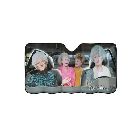 Just Funky Golden Girls Windshield Sun Shade - Funny Car Windshield Screen