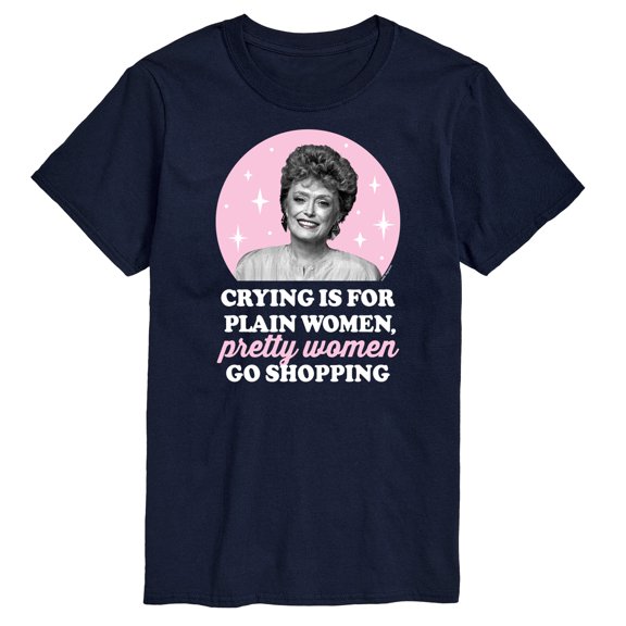 Golden Girls - Crying Is For Plain Women - Men's Short Sleeve Graphic T-Shirt