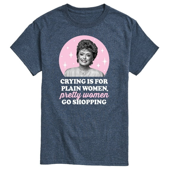 Golden Girls - Crying Is For Plain Women - Men's Short Sleeve Graphic T-Shirt