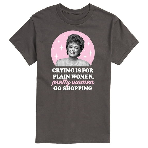 Golden Girls - Crying Is For Plain Women - Men's Short Sleeve Graphic T-Shirt