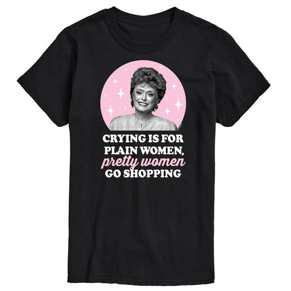 Golden Girls - Crying Is For Plain Women - Men's Short Sleeve Graphic T-Shirt