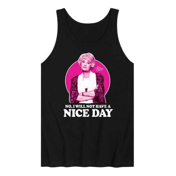 Golden Girls - Dorothy Will Not Have Nice Day - Men's Jersey Tank Top