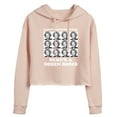 thumbnail image 1 of Golden Girls - Dozen Roses- Juniors Cropped Pullover Hoodie, 1 of 5