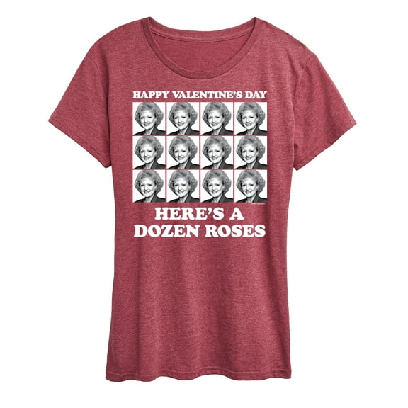 Golden Girls - Dozen Roses - Women's Short Sleeve Graphic T-Shirt