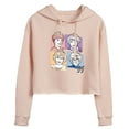 thumbnail image 1 of Golden Girls - Golden Girls Character Grid - Juniors Cropped Pullover Hoodie, 1 of 5