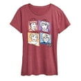 thumbnail image 1 of Golden Girls - Golden Girls Character Grid - Women's Short Sleeve Graphic T-Shirt, 1 of 5