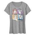 thumbnail image 1 of Golden Girls - Golden Girls Character Grid - Women's Short Sleeve Graphic T-Shirt, 1 of 5