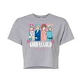 thumbnail image 1 of Golden Girls - Good As Gold Group Blocks - Juniors Cropped Cotton Blend T-Shirt, 1 of 5
