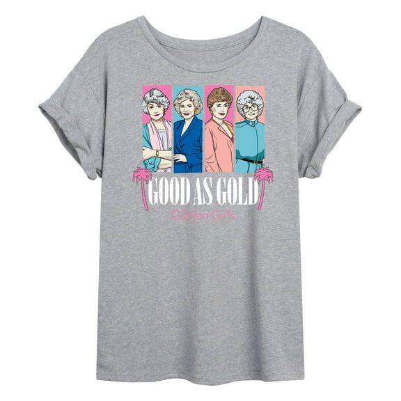 Golden Girls - Good As Gold Group Blocks - Juniors Ideal Flowy Muscle T-Shirt