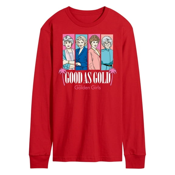 Golden Girls - Good As Gold Group Blocks - Men's Long Sleeve T-Shirt
