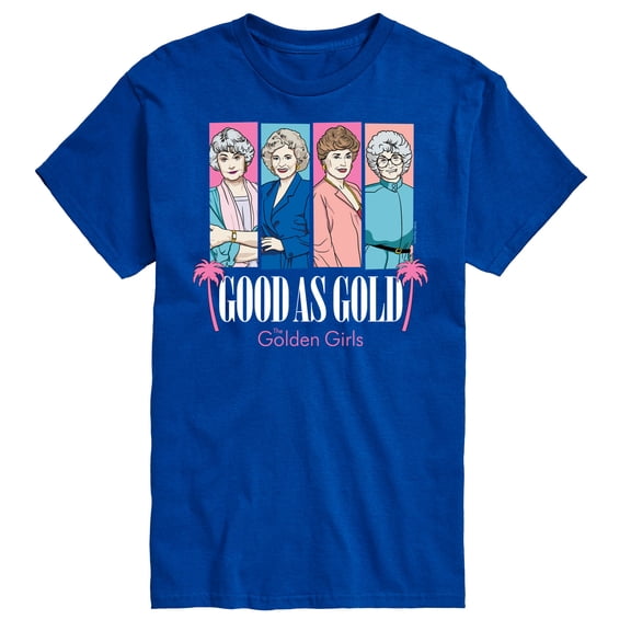 Golden Girls - Good As Gold Group Blocks - Men's Short Sleeve Graphic T-Shirt