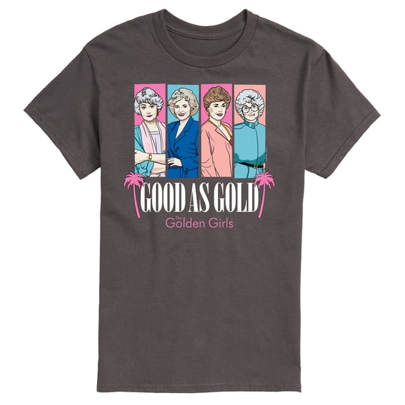 Golden Girls - Good As Gold Group Blocks - Men's Short Sleeve Graphic T-Shirt