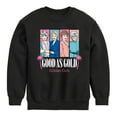 thumbnail image 1 of Golden Girls - Good As Gold Group Blocks - Toddler And Youth Crewneck Fleece Sweatshirt, 1 of 5
