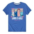 thumbnail image 1 of Golden Girls - Good As Gold Group Blocks - Toddler And Youth Short Sleeve Graphic T-Shirt, 1 of 5