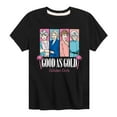 thumbnail image 1 of Golden Girls - Good As Gold Group Blocks - Toddler And Youth Short Sleeve Graphic T-Shirt, 1 of 5