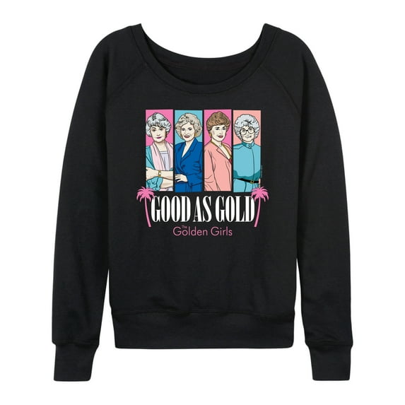 Golden Girls - Good As Gold Group Blocks - Women's Lightweight French Terry Long Sleeve Shirt