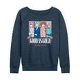thumbnail image 1 of Golden Girls - Good As Gold Group Blocks - Women's Lightweight French Terry Long Sleeve Shirt, 1 of 5