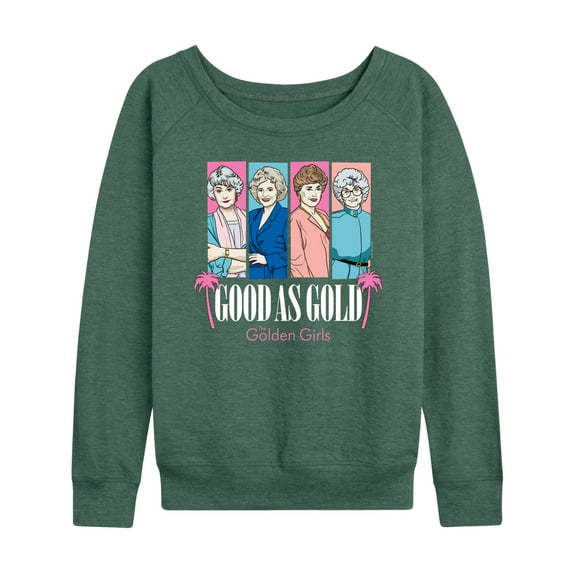 Golden Girls - Good As Gold Group Blocks - Women's Lightweight French Terry Long Sleeve Shirt