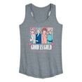 thumbnail image 1 of Golden Girls - Good As Gold Group Blocks - Women's Racerback Tank Top, 1 of 5