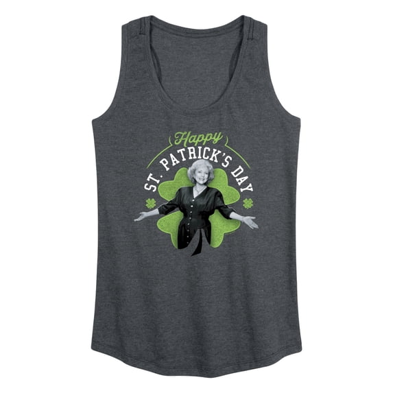 Golden Girls - Happy St. Patricks Day - Women's Racerback Tank Top