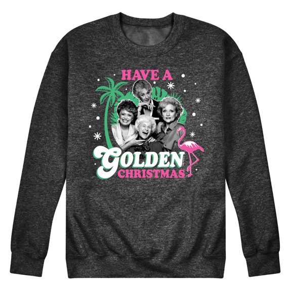 Golden Girls - Have A Golden Christmas - Men's Crew Neck Fleece Pullover