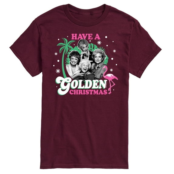 Golden Girls - Have A Golden Christmas - Men's Short Sleeve Graphic T-Shirt