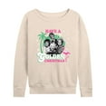 thumbnail image 1 of Golden Girls - Have A Golden Christmas - Women's Lightweight French Terry Long Sleeve Shirt, 1 of 5