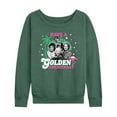 thumbnail image 1 of Golden Girls - Have A Golden Christmas - Women's Lightweight French Terry Long Sleeve Shirt, 1 of 5