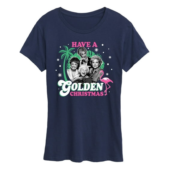 Golden Girls - Have A Golden Christmas - Women's Short Sleeve Graphic T-Shirt